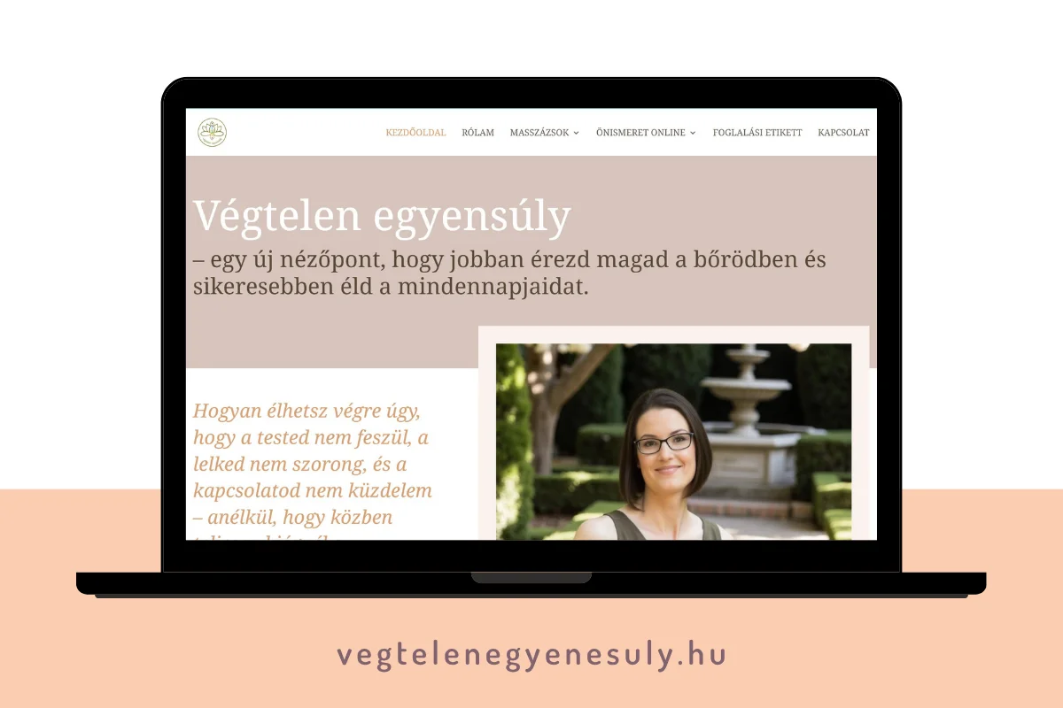 vegtelenegyensuly weboldal - masszázs és önismeret masszász és önismeret Szegeden weboldalkészítés