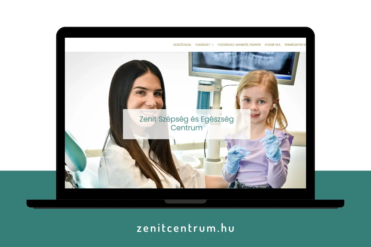 zenitcentrum mórahalmi fogászat weboldala zenitcentrum fogászat Mórahalom weboldal